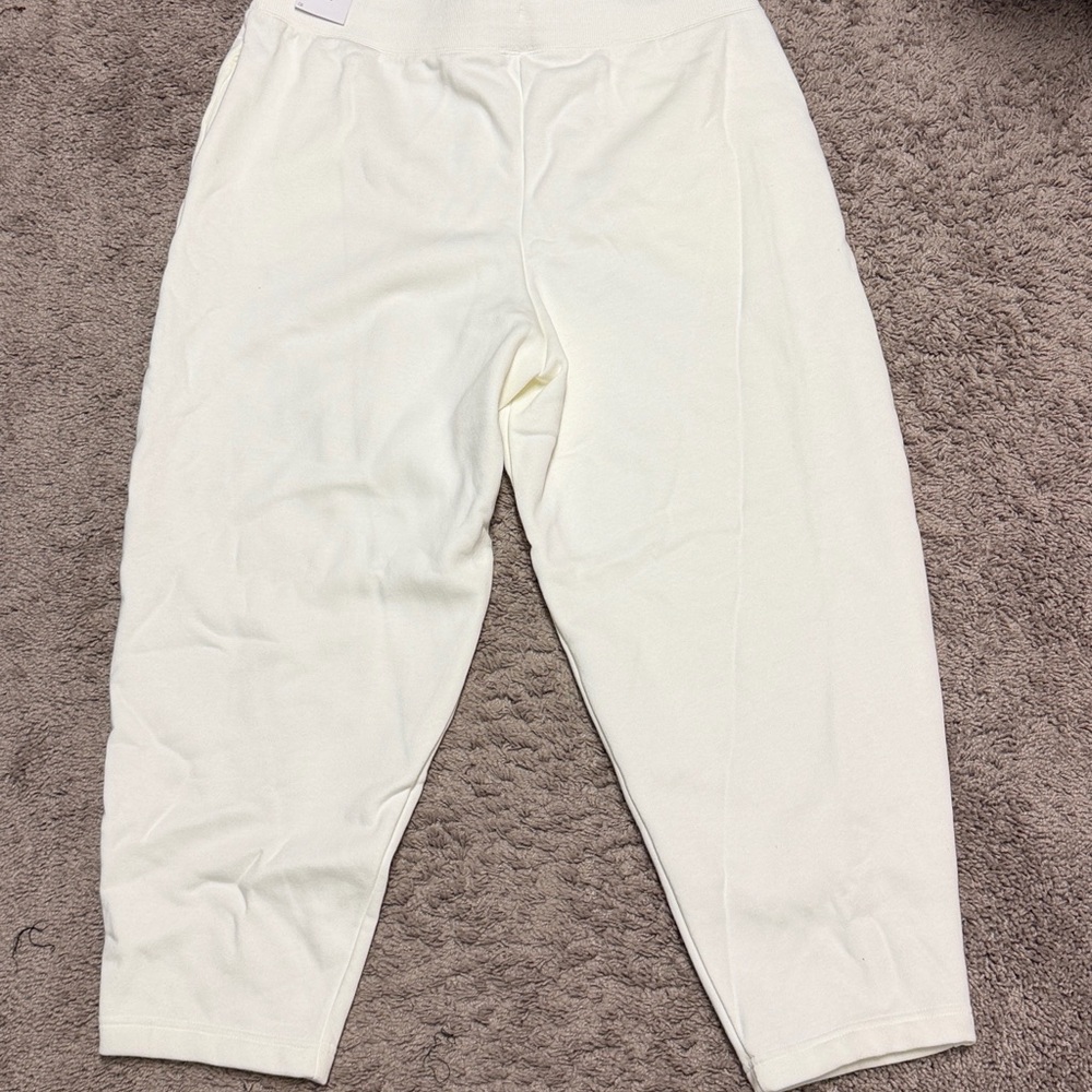 Cozy White Lounge Pants